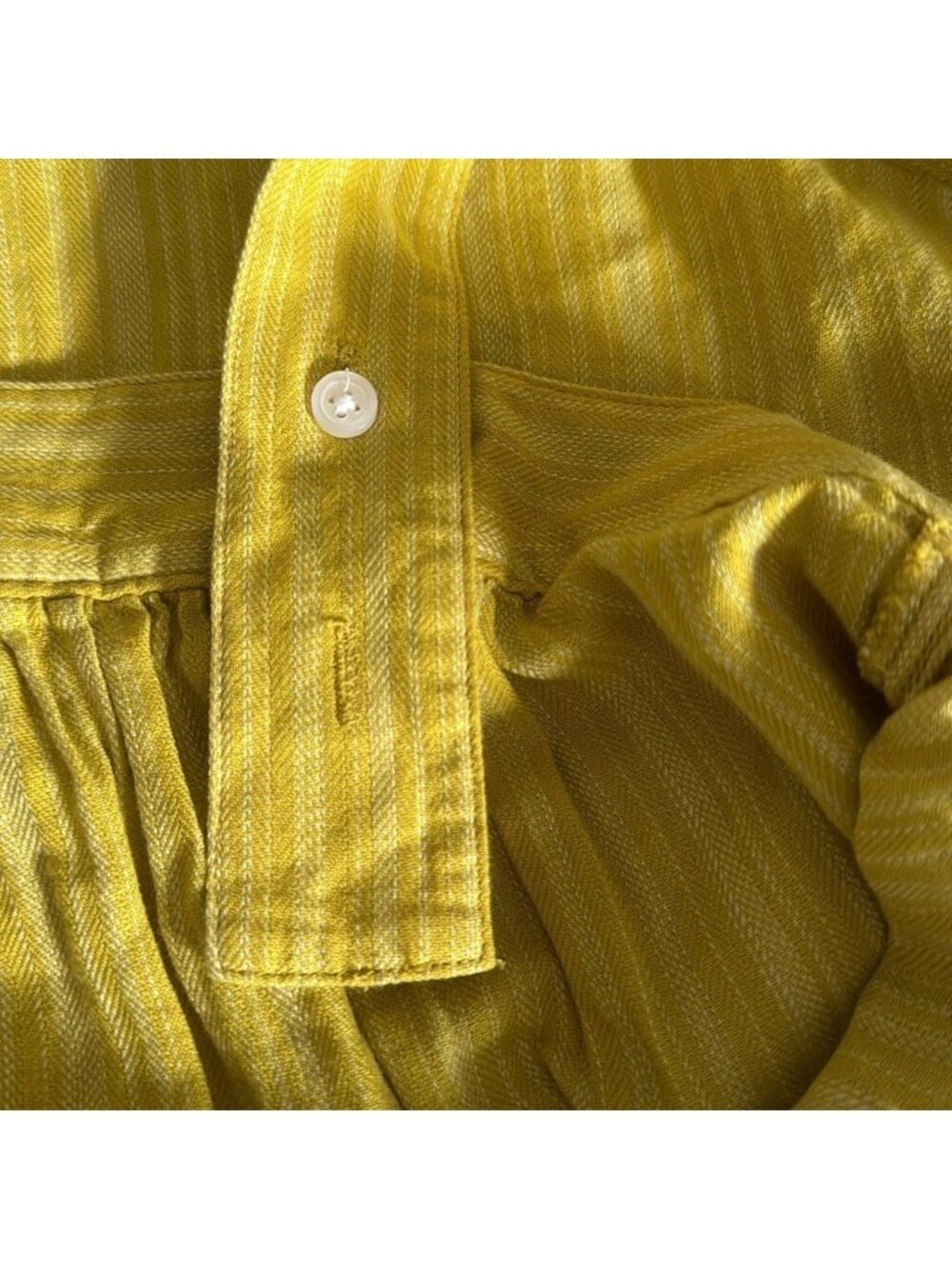 Yellow Striped Women's Top - Picture 5 of 5